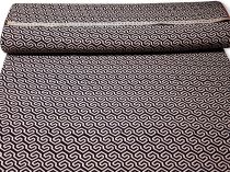 Textillux.sk - produkt Polyesterová šatovka krémový labyrint 150 cm