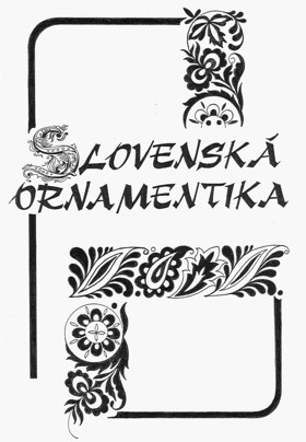 Predloha na vyšívanie - Slovenská ornamentika Štefan L. Kostelníček. Bratisalva 1940