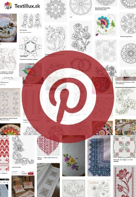 Ľudové a iné svetové vzory na vyšívanie - inšpirácie z Pinterestu