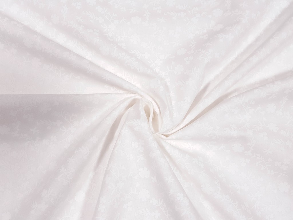 Textillux.sk - produkt Bavlnená látka biela krása 140 cm