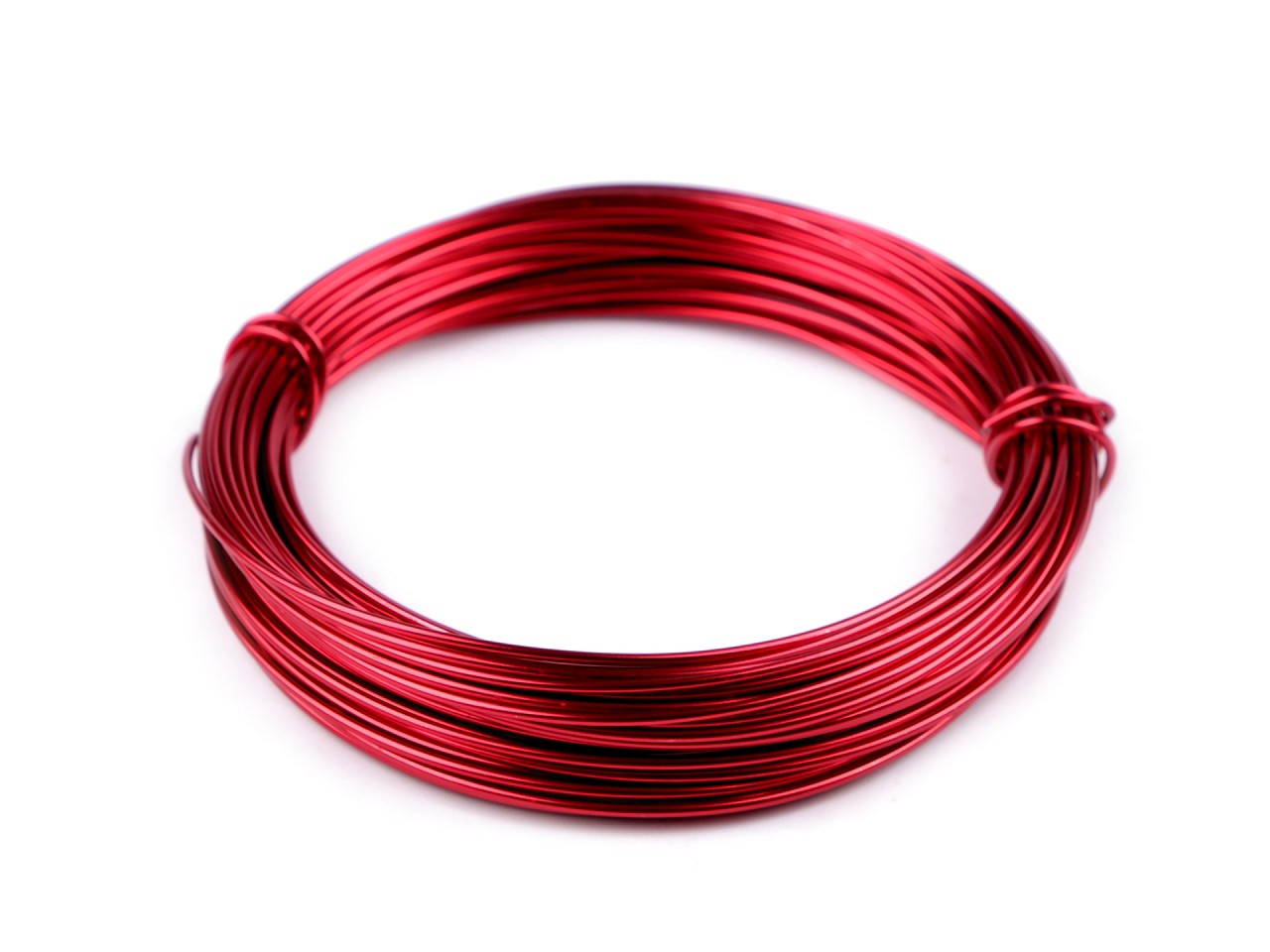 Textillux.sk - produkt Drôt hliníkový Ø1 mm - 3 červená