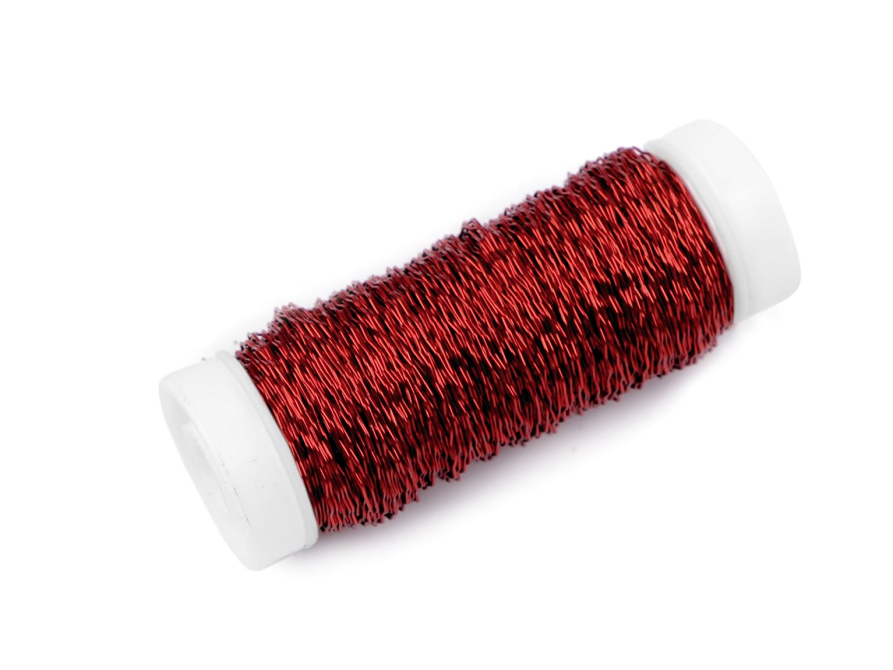 Textillux.sk - produkt Drôt vlnitý Ø0,3 mm 25 g - 5 červená