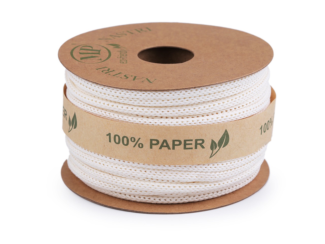 Textillux.sk - produkt Eko papierová pletená šnúra Ø4 mm