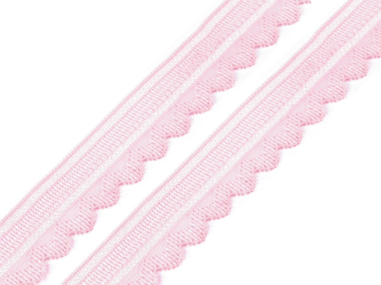 Textillux.sk - produkt Elastická čipka šírka 25 mm - 2 ružová sv.