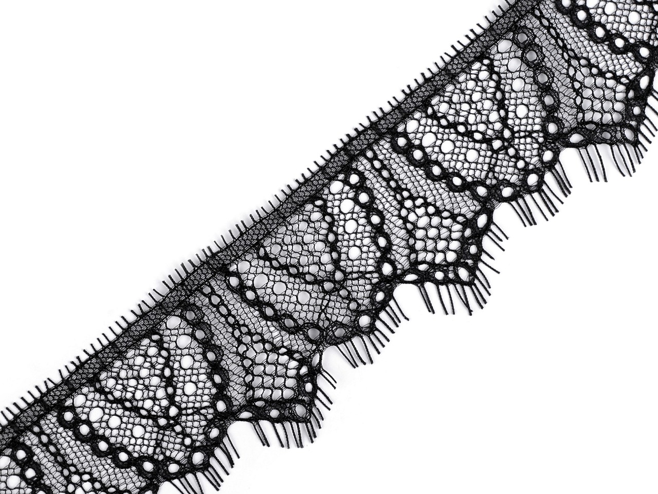 Textillux.sk - produkt Francúzska čipka šírka 45 mm - 3 čierna