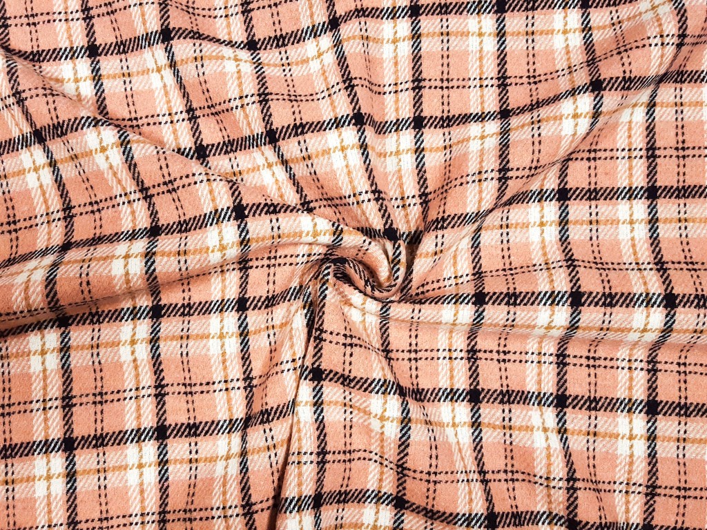 Textillux.sk - produkt Kostýmovka hrubá ružové káro 150 cm