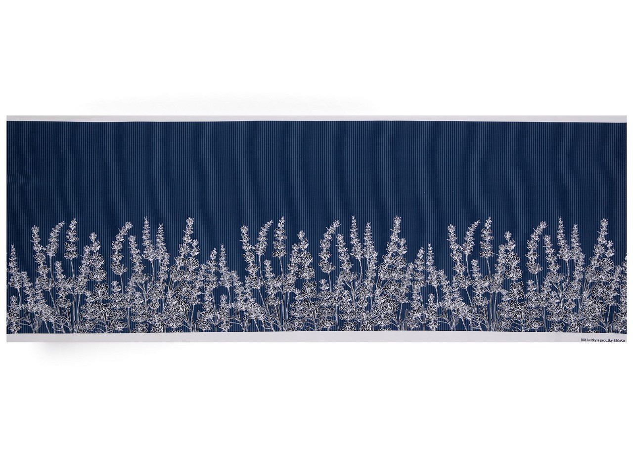 Textillux.sk - produkt Panel na dámsku sukňu - 5 modrá rastliny
