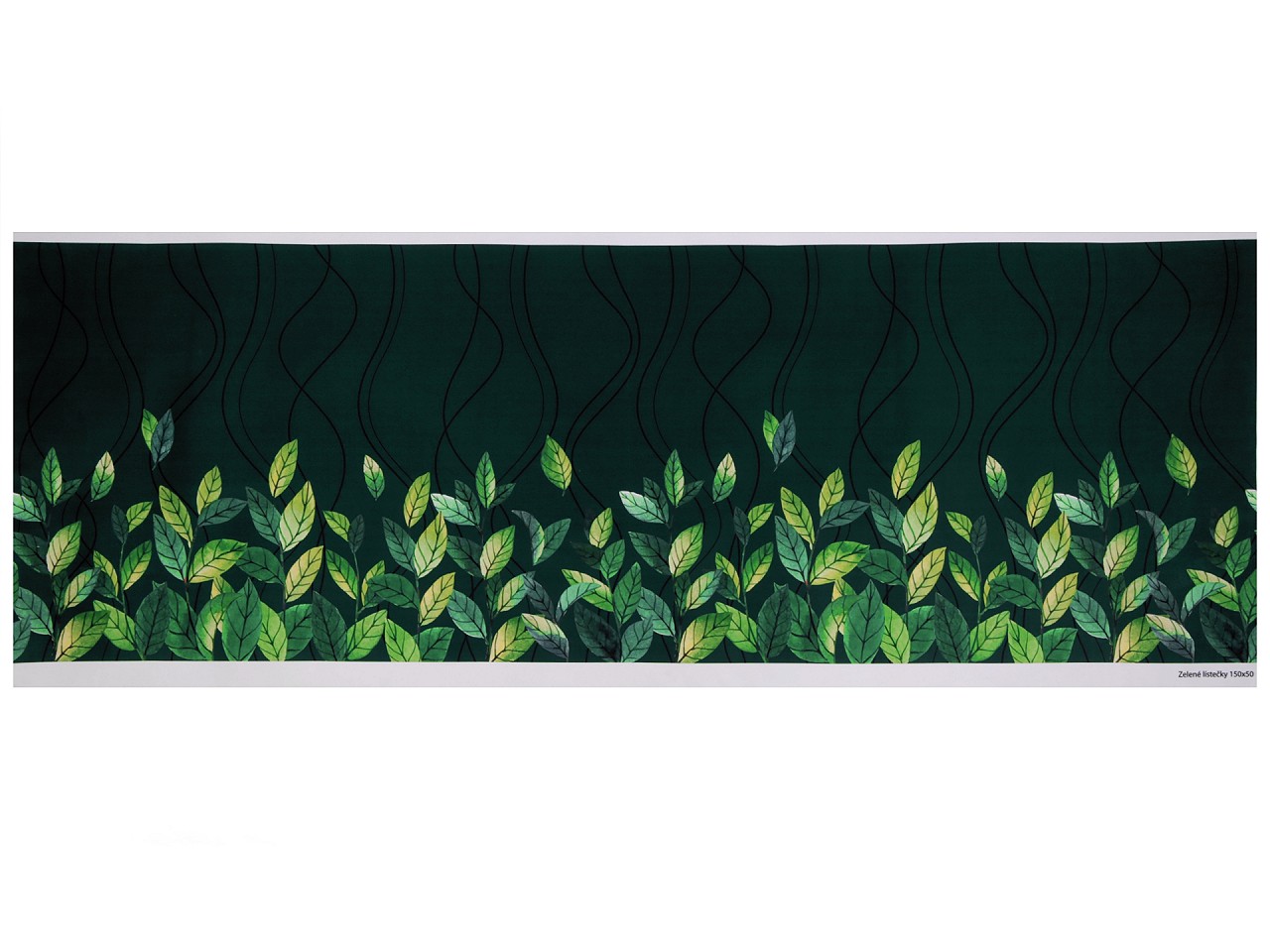 Textillux.sk - produkt Panel na dámsku sukňu - 6 zelená malachitová list