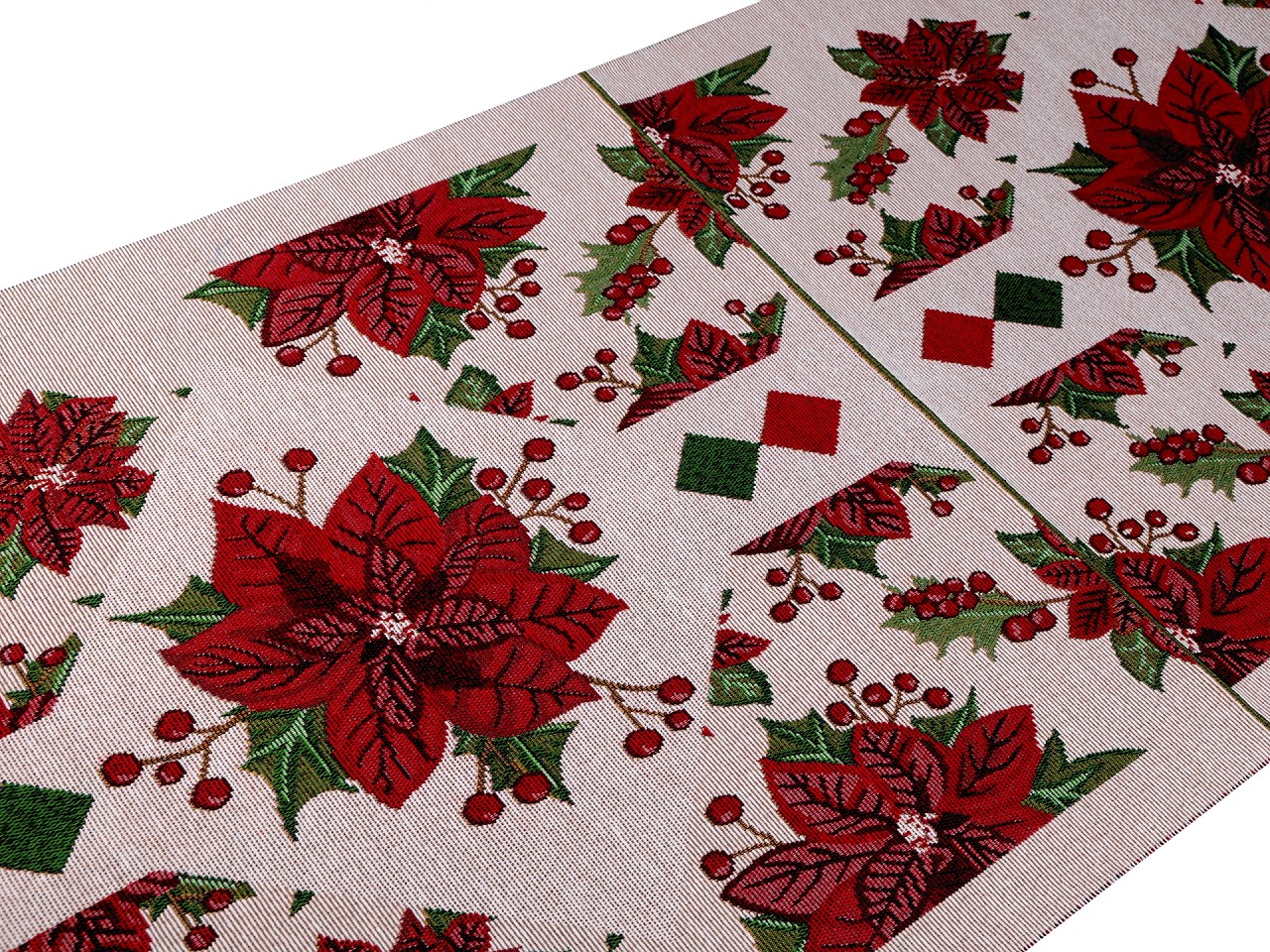 Textillux.sk - produkt Panel na gobelínový vankúš 50x50 cm vianočná hviezda