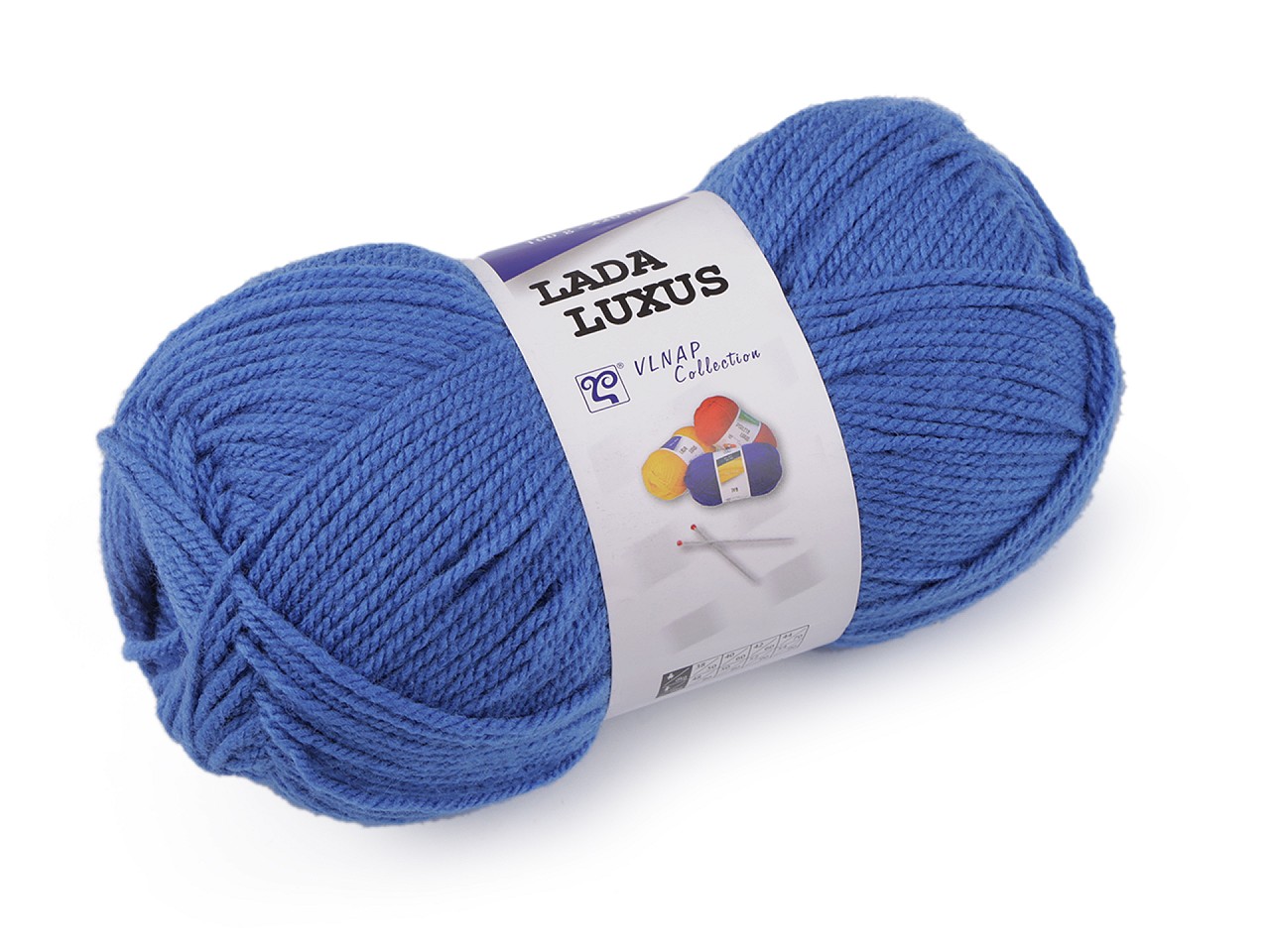 Textillux.sk - produkt Pletacia priadza Lada Luxus 100 g - 5 (56801) modrá