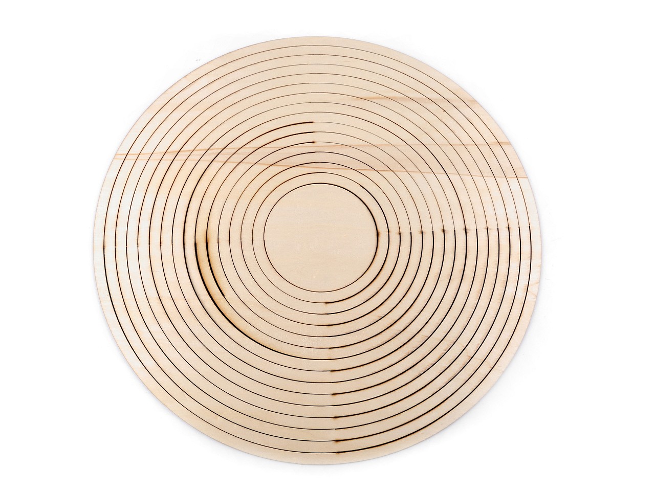 Textillux.sk - produkt Sada drevených kruhov na lapač snov / na dekorovanie 16 ks - prírodné