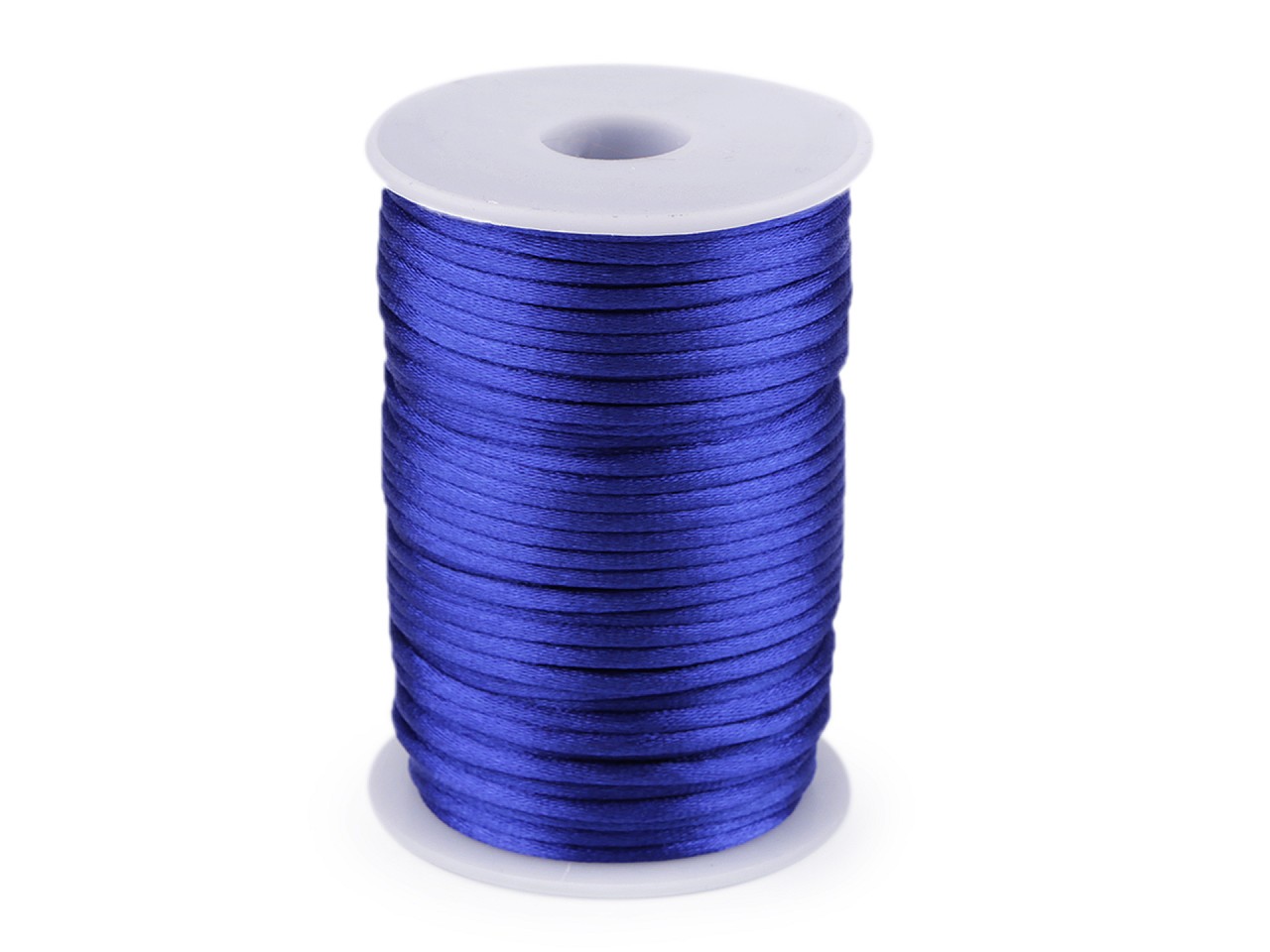 Textillux.sk - produkt Saténová šnúra Ø3 mm - 3 modrá