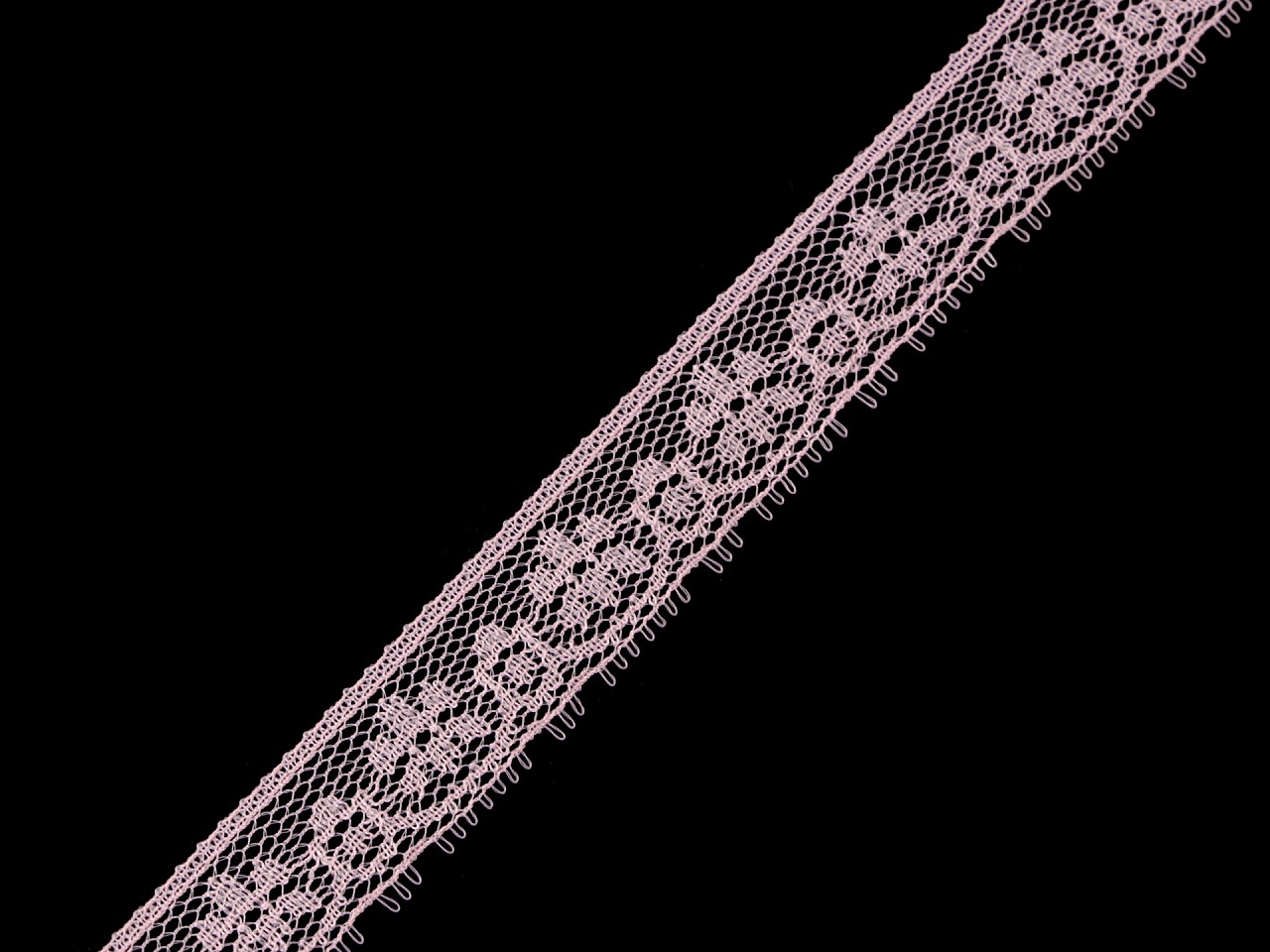 Textillux.sk - produkt Silonová čipka šírka 18 mm - 2 ružová sv.