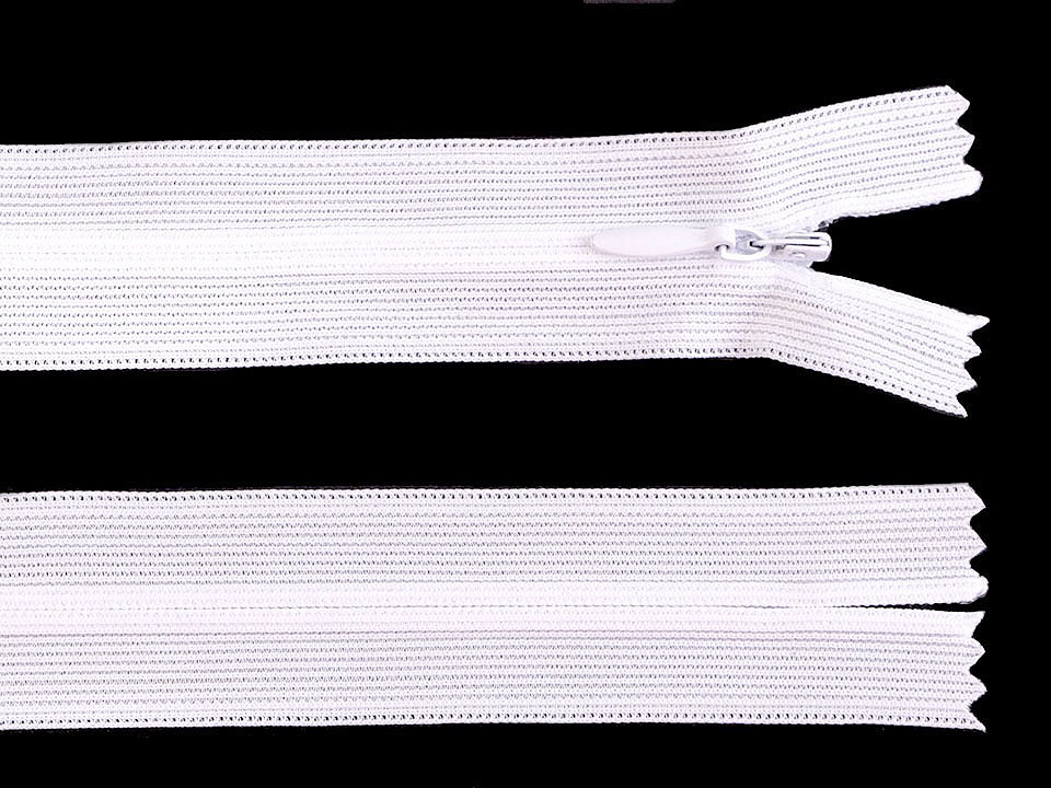 Textillux.sk - produkt Špirálový zips skrytý šírka 3 mm dĺžka 30 cm dederon