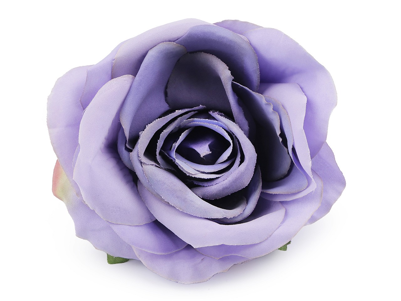 Textillux.sk - produkt Umelý kvet ruže Ø10 cm - 4 fialová sv.