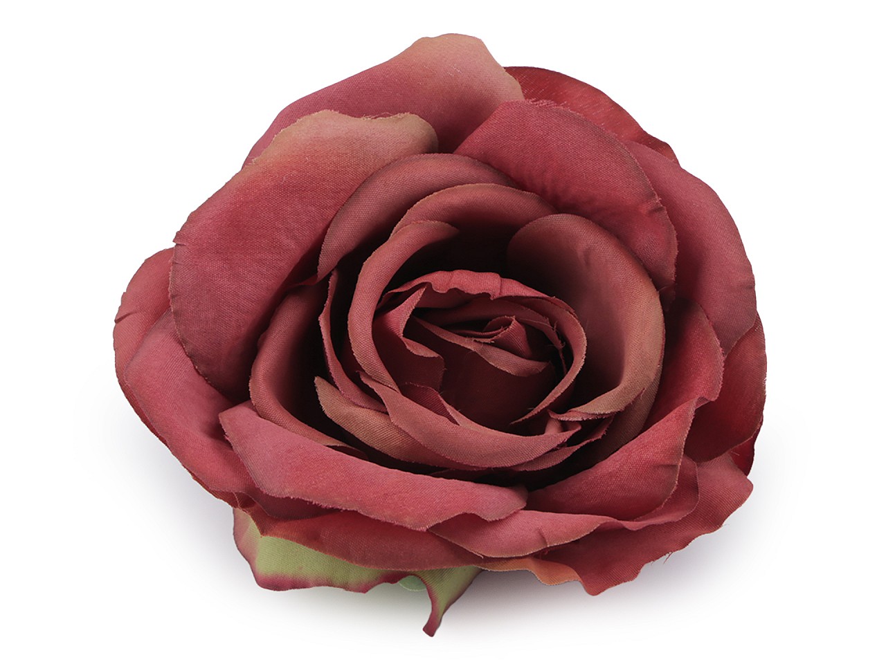 Textillux.sk - produkt Umelý kvet ruže Ø10 cm - 5 bordó sv.