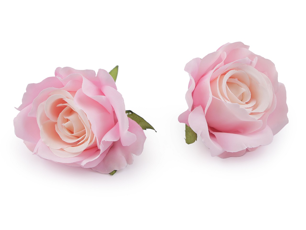 Textillux.sk - produkt Umelý kvet ruže Ø5 cm - 3 ružová sv.