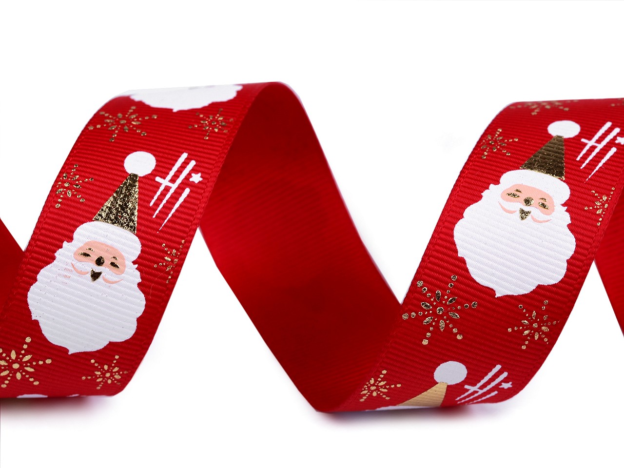 Textillux.sk - produkt Vianočná rypsová stuha šírka 25 mm