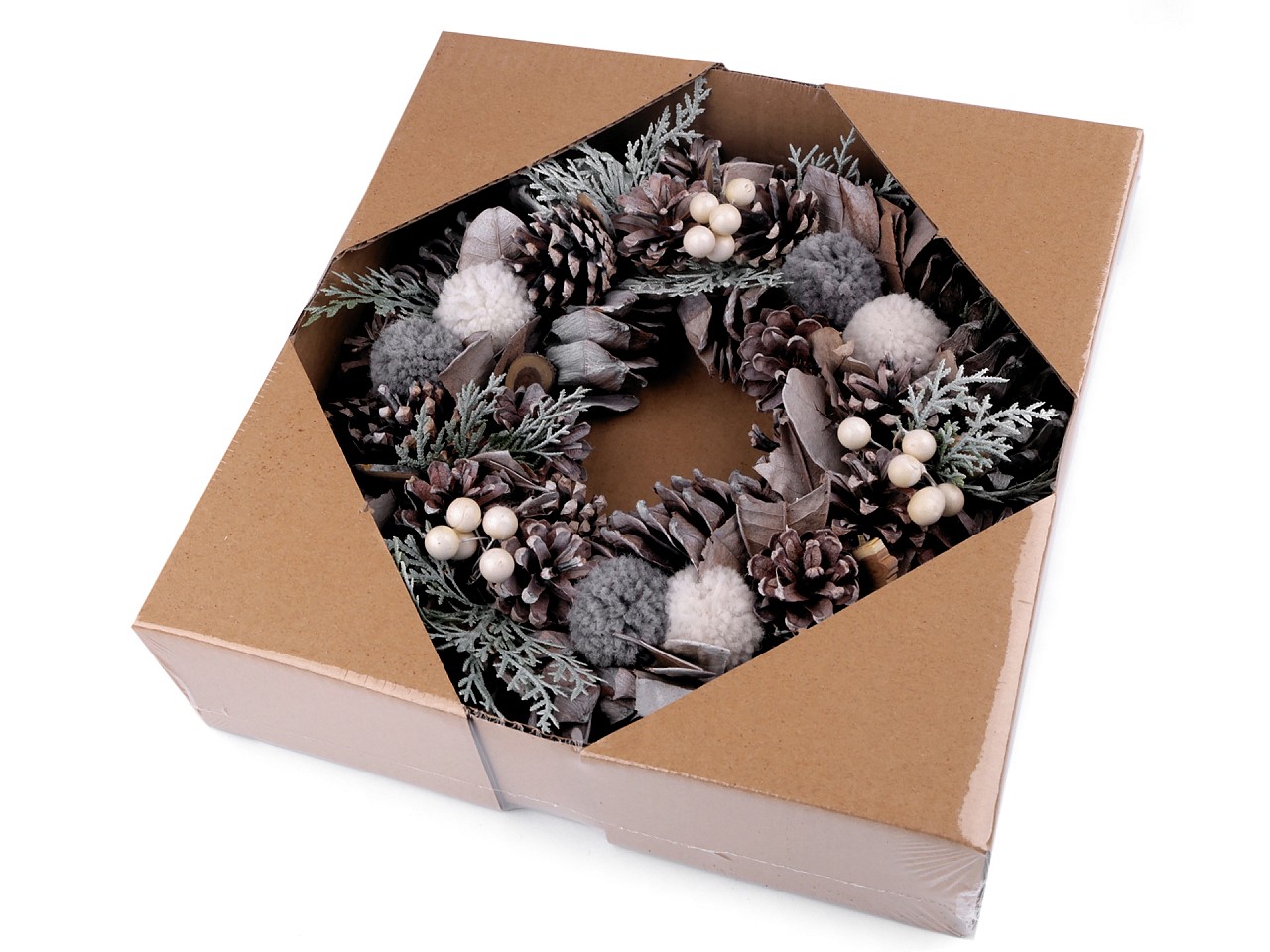 Textillux.sk - produkt Vianočný veniec v darčekovom balení Ø30 cm