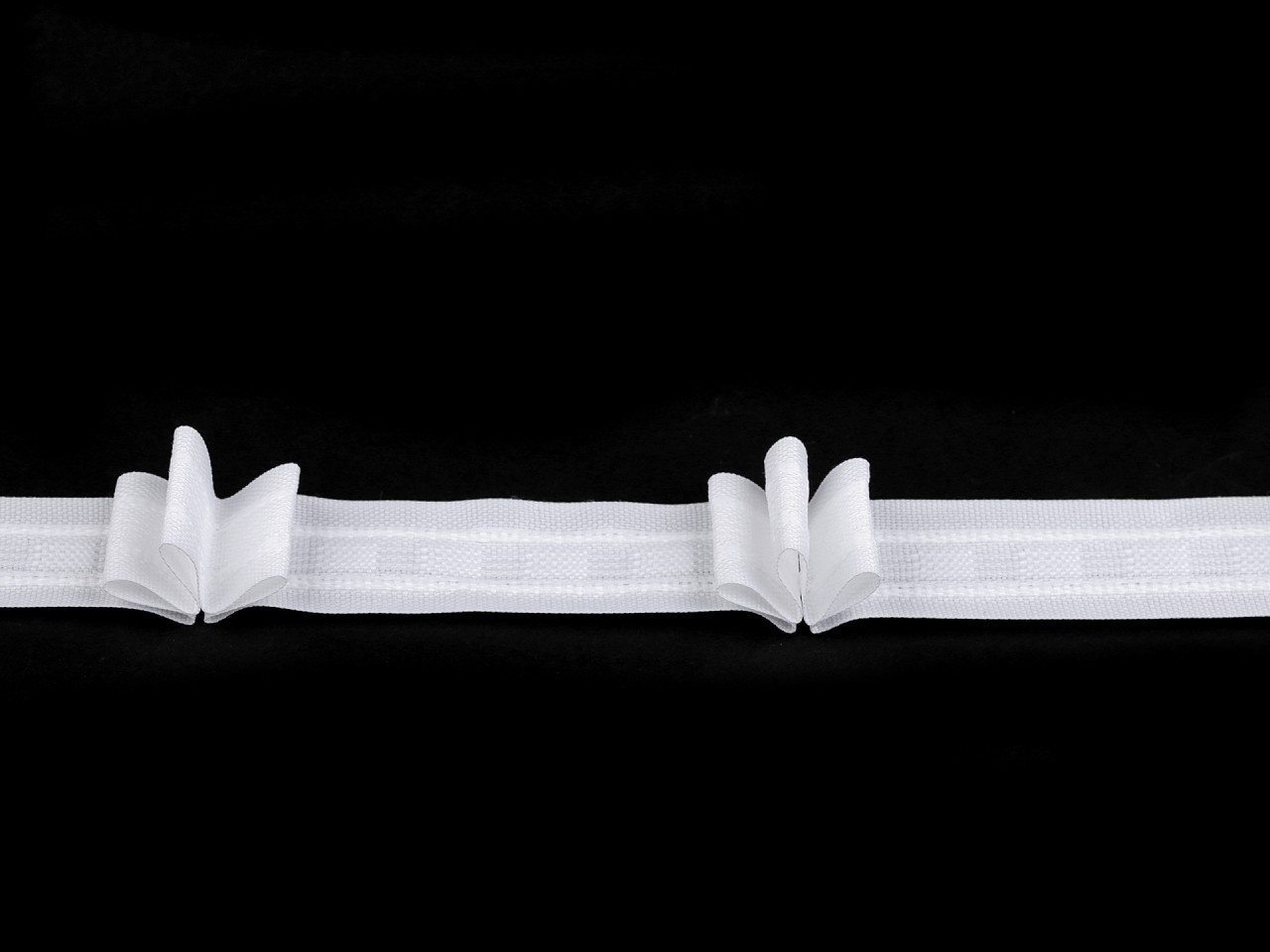 Textillux.sk - produkt Záclonovka 3 skladová šírka 25 mm - biela