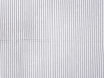 Textillux.sk - produkt 100% bavlnená látka pásik 3-4 mm šírka 140 cm - 2- 363 svetlo sivý pásik, biela