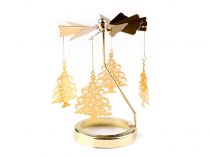 Textillux.sk - produkt Anjelské zvonenie / vianočný kolotoč - 7 zlatá stromček