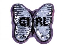 Textillux.sk - produkt Aplikácia motýľ s obojstrannými flitrami