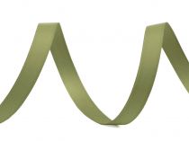 Textillux.sk - produkt Atlasová hodvábna stuha obojlíca šírka 10 mm matná - 350 zelená