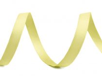 Textillux.sk - produkt Atlasová hodvábna stuha obojlíca šírka 10 mm matná - 205 žltozelená 