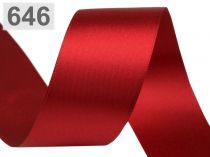 Textillux.sk - produkt Atlasová stuha obojlíca zväzky po 5 m šírka 40 mm - 646 granátová