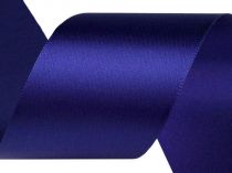 Textillux.sk - produkt Atlasová stuha obojlíca zväzky po 5 m šírka 50 mm - 415 modrá sýta
