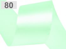 Textillux.sk - produkt Atlasová stuha šírka 40 mm - 80 zelená pastel sv