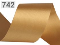 Textillux.sk - produkt Atlasová stuha šírka 50 mm - 742 zlatá