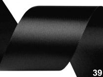 Textillux.sk - produkt Atlasová stuha zväzky po 5 m šírka 40 mm - 39 čierna