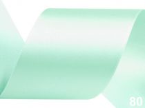 Textillux.sk - produkt Atlasová stuha zväzky po 5 m šírka 40 mm - 80 zelená pastel sv
