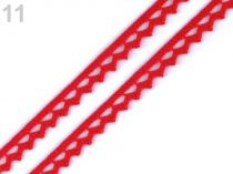 Textillux.sk - produkt Bavlnená čipka paličkovaná šírka 9 mm - 11 červená
