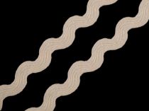 Bavlnená hadovka - vlnovka šírka 5 mm
