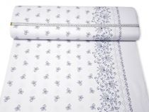 Textillux.sk - produkt Bavlnená krojová látka bordúra s bodkami 140 cm