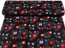 Textillux.sk - produkt Bavlnená krojová látka kvet folklór šírka 140 cm