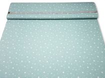 Textillux.sk - produkt Bavlnená látka biele hviezdy na pastelovom podklade 150 cm