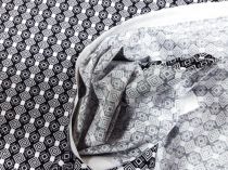 Textillux.sk - produkt Bavlnená látka Black & White 110 cm