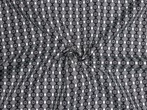 Bavlnená látka Black & White 110 cm