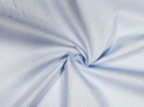 Textillux.sk - produkt Bavlnená látka bodka 1mm 140 cm - 5- biela bodka 1mm, svetlomodrá