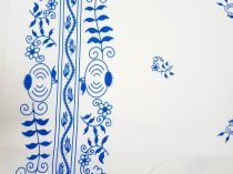 Textillux.sk - produkt Bavlnená látka cibulák 140 cm  - 2-1618 cibulák modrý,biela