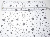 Textillux.sk - produkt Bavlnená látka veľká hviezda 160 cm