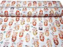 Textillux.sk - produkt Bavlnená látka dievčatká v šatičkách 150 cm