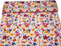 Textillux.sk - produkt Bavlnená látka Digitálna tlač Pestré kvetiny šírka 150 cm