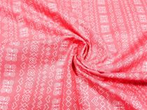 Textillux.sk - produkt Bavlnená látka drobné čičmany - nové 140 cm - 8- drobné čičmany nové, staroružová