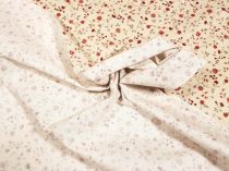Textillux.sk - produkt Bavlnená látka drobný bordový kvietok 140 cm