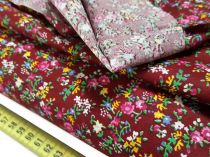 Textillux.sk - produkt Bavlnená látka folklórna - pestré mini kvety šírka 140 cm